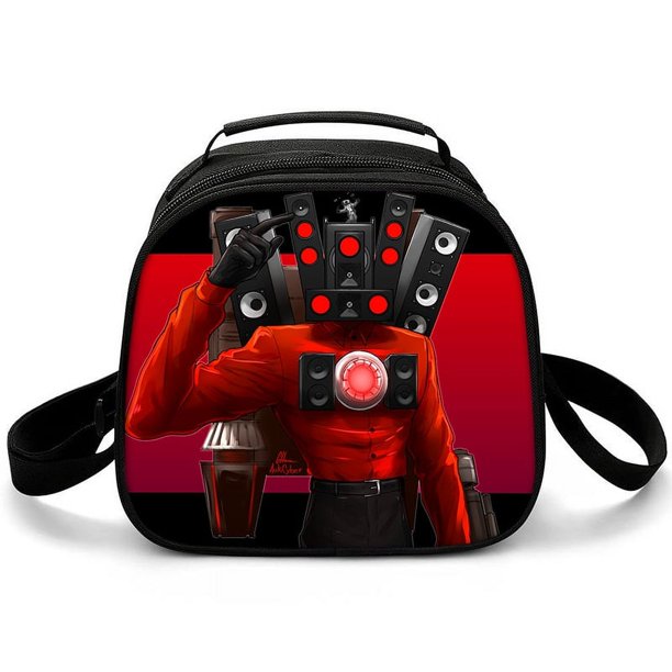 Skibidi Toilet Titan Speakerman children's backpack boy School Bag For Teenage kids Backpack Anime Travel Backpack Pencil bag