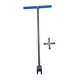 thumbnail image 1 of Llave De 4 Vías Para Medidor De Agua, Llave De Utilidad Para Grifos De Desagüe Subterráneos, 16 Pulgadas, Azul, 1 of 5