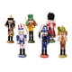thumbnail image 1 of Figuras De Cascanueces De Madera, Soldado Cascanueces Para Vacaciones, Interior Y Exterior, 6 Uds., 1 of 3