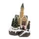 thumbnail image 3 of Estatua De Iglesia Navideña Con Luces Y Música, Hecha De Resina Artesanal, Ideal Para Estantería, Fiestas O Dormitorio., 3 of 5