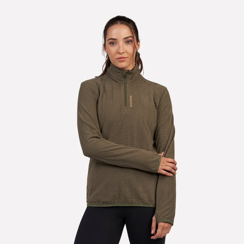 Polar Mujer Ultraligero Fleece Volca Verde Atakama Outdoor