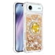 thumbnail image 3 of FOXDOCK Funda Glitter Líquida para iPhone 17 Air con Anillo Brillante, TPU Antichoques y Esquinas Reforzadas, Soporte, 3 of 6