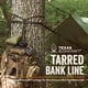 thumbnail image 2 of Twisted Tarred Bank Line Twine Texas Bushcraft #36, nailon negro, 2 of 9