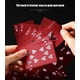 thumbnail image 4 of Cartas de juego CIBOAN impermeables de plástico rojo 8,4 x 5,8 cm, 4 of 8