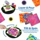 thumbnail image 2 of Set de pintura Crayola Lavable Paint Pour Pour, 20 unidades, para niños mayores de 8 años, 2 of 7