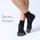 thumbnail image 3 of Calcetines de tobillo FITRELL para correr, deportivos y acolchados, paquete de 6 unidades, 3 of 6