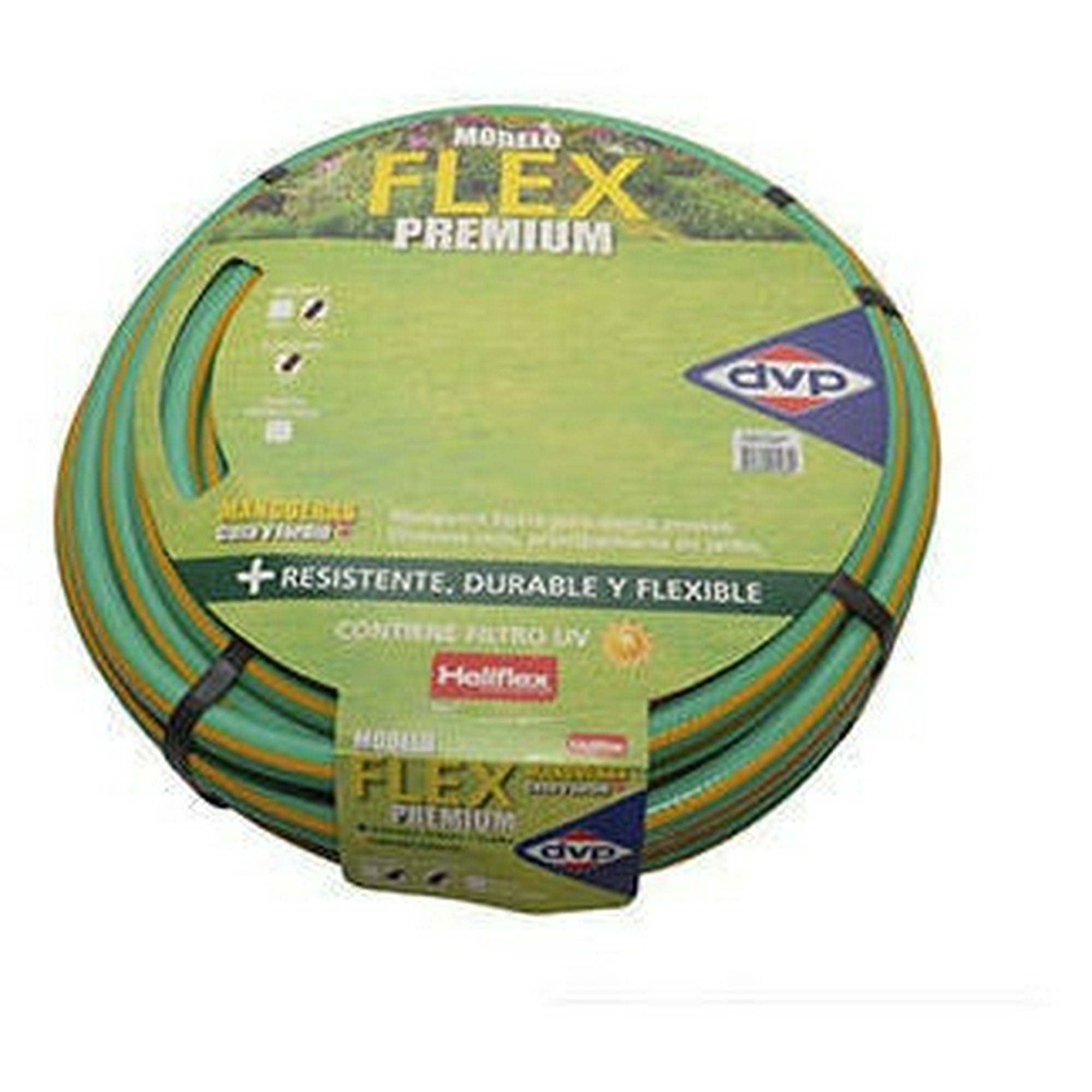 Manguera Pvc Malla 1/2'' 25 Metros Verde Claro Dvp