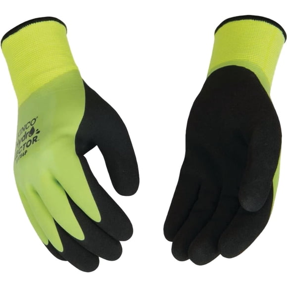 Guantes de trabajo Kinco Hydroflector forrados de látex impermeables 1786P