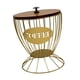 thumbnail image 5 of Contenedor Portacápsulas De Café Reutilizable Y Versátil Para Cafetería, Hogar, Cocina, Mostrador Dorado Con Tapa, 5 of 5