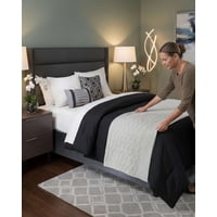 Imac Hogar - Piecera De Cama Premium Textura Soft Y Calidez 90X210 Cm