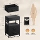 thumbnail image 3 of Mesa de Carga Lazzanto Nightstand Negra, 3 of 3