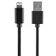 thumbnail image 1 of Cable cargador Rove RV06201 Lightning (R) a USB de 1,2 m, color negro, 1 of 2