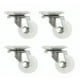 thumbnail image 1 of Pack 4 Ruedas Giratorias Sin Freno 2 Pulgadas, 1 of 3