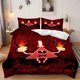 thumbnail image 1 of 3pcs Mysterious Triangle Demon Bill Themed Bedding Set Duvet Cover and Pillowcase Set Soft and Comfortable for All Seasons, 1 of 5