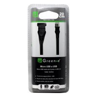 Green E - Cable Micro Usb A Usb Hembra / 20Cm