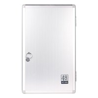 Ioensy - Gabinete De Llaves Montado En La Pared Caja De Almacenamiento De Llaves De 48 Llaves Para Oficina Alquiler De Autos Hotel