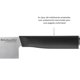 thumbnail image 5 of Cuchillo KitchenAid Classic de acero al carbono de 6 pulgadas, 5 of 8