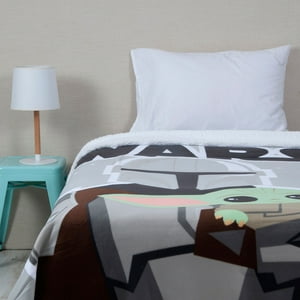 Disney - Frazada Polar Sherpa 150X200 Swars Mandalorian
