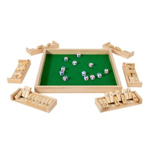 Magideal - Cierre El Juego De La Mesa De La Mesa Juego De Madera 2-6 Estrategia De Jugadores Juego De Matemáticas Juego De Matemáticas Juguete Educativo Para El Color De Madera