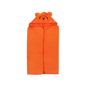 Toalla Capucha De Algodón Bordado Tigre - 75 X 100Cm - 300 G/M² - Teka