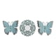 thumbnail image 1 of Set Decorativo Pared 3 Piezas Diseño Calado Mariposas Jhn, 1 of 3