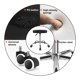 thumbnail image 5 of Taburete KKTONER Cuadrado de Cuero PU Ajustable 48-63 cm, 5 of 7