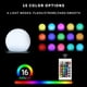 thumbnail image 2 of LÁMPARA Censinda LED Bola de Luz 25 cm 16 Colores con Control Remoto, 2 of 7