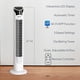thumbnail image 3 of Ventilador Torre Gusto 84 Cm Blanco, 3 of 9