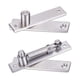 thumbnail image 1 of Bisagra de pivote pesada para puerta de madera - bisagra de puerta oculta de acero inoxidable para puerta secreta, con rotación de 360 grados, hardware de puerta pivotante invisible para est, 1 of 3
