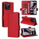 thumbnail image 1 of Funda Cartera para BLU G54 Tapa Flip con Ranuras y Soporte Rojo, 1 of 5
