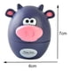 thumbnail image 5 of Timer Cocina Con Forma De Vaca Loca Oscura Reloj Temporizador A Cuerda, 5 of 5