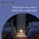 thumbnail image 3 of Placa de pared SnapPower GuideLight luz nocturna LED blanca, 3 of 7
