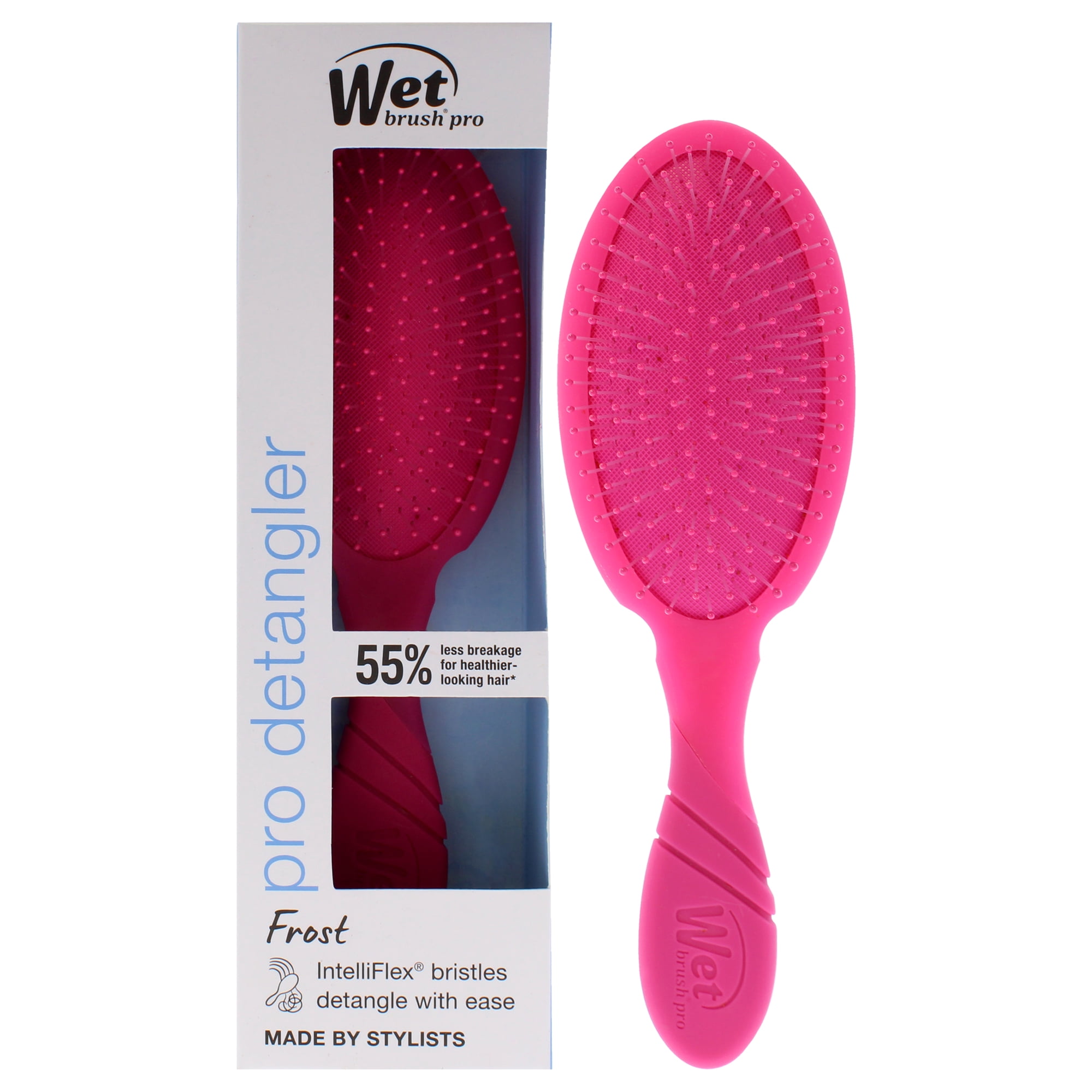 Cepillo Desenredante Wet Brush Pro Rosa Escarchado Unisex