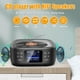 thumbnail image 2 of Reproductor de CD HOVOYNN Bluetooth Portable Desktop Boombox, 2 of 3