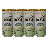 Club Reale - Pack Mojito, Cocktails Sin Alcohol, Latas De 310 Cc, 4 Unidades