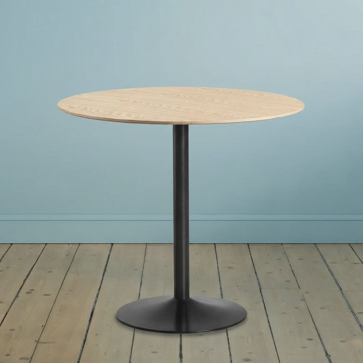 Mesa De Comedor Redonda Nordika Venhoouse Natural 80cm