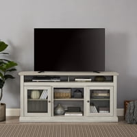 M&Ms - Contemporary Tv Media Stand Modern Entertainment Console For Tv Up To 65"" With Open And Closed Storage Space, Stone Gray, 60""W*15.75""D*29""H
