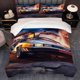 thumbnail image 1 of 3pcs Back to the Future DMC-12 Themed Bedding Set Soft Comforter and Two Pillowcases \u2013 Ideal for All Seasons, 1 of 5