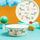 thumbnail image 2 of Juego de vajilla infantil Zak Designs de bambú 3 piezas (plato, cuenco y vaso), 2 of 8