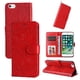 thumbnail image 1 of Funda tipo cartera FOXDOCK para iPhone 6 Plus , diseño girasol en relieve, cuero PU, cierre magnético, soporte y tarjetero, 1 of 5