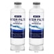 thumbnail image 1 of Filtro de agua de repuesto para refrigerador Samsung, 2 unidades, 1 of 9