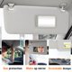 thumbnail image 4 of Visera de Sol Lado Pasajero Derecho Aeagle para Toyota 4Runner 2010-2023 Gris, 4 of 7