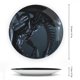 thumbnail image 2 of Alien Plato decorativo de porcelana fina (bone china), plato decorativo de cerámica para hogar, oficina, soporte de pared, platos decorativos para dormitorio - 6 pulgadas (15 cm), 2 of 6