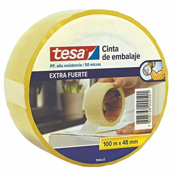 Cinta de Embalaje Extra Fuerte 100 m x 48 mm, 1 Un