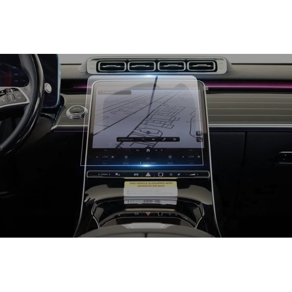 Protector de Pantalla de Cristal Templado 12,8" para Mercedes EQE EQS