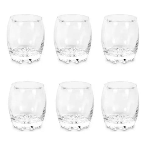 Disparo - Set 6 Vasos Napoles Tragos Allegra Bajos 290 Ml