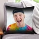 thumbnail image 1 of Inenarrable Fundas de almohada de terciopelo con tema, regalos de funda de almohada, decoración para el hogar, cojín de lanzar, regalo de cumpleaños para fans y parejas. 60cm x 60cm., 1 of 6