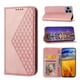 thumbnail image 1 of Funda Flip FOXDOCK para Sony Xperia 1 V , Estilo Billetera con Diseño Rombo, Correa de Mano y Soporte, Uso Diario, 1 of 6