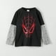 thumbnail image 1 of Polera Manga Larga Niño Spiderman Telaraña Negro Marvel, 1 of 4