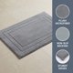 thumbnail image 3 of REGALWOVEN Alfombras de Baño Ultra Suaves, Alfombra de Baño Absorbente Antideslizante, Alfombra de Microfibra Gruesa para Ducha, Bañera Gris Claro 32" x 20", 3 of 6